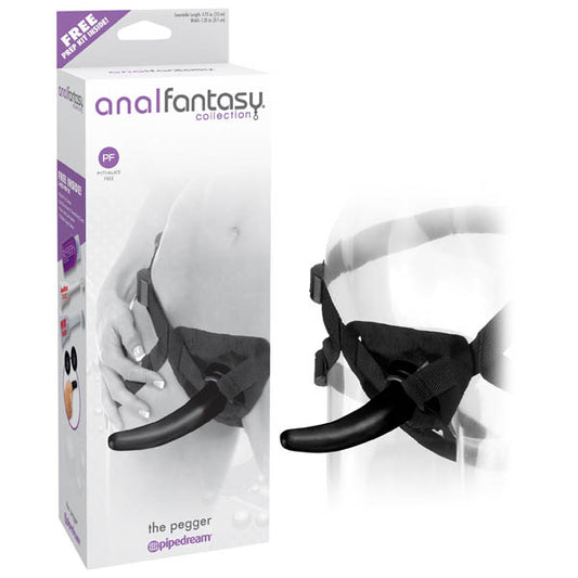 Anal Fantasy Collection The Pegger - Black 12 cm (4.75) Strap-On