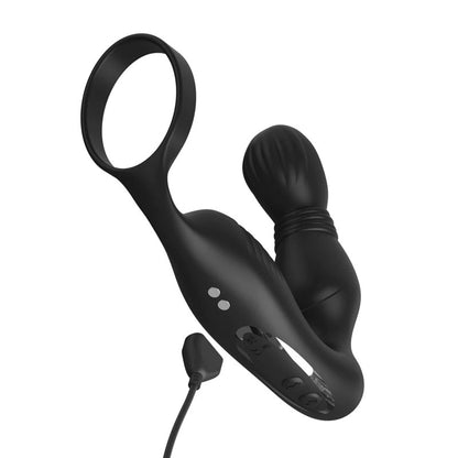 Anal Fantasy Elite Ass-Gasm P-Spot Milker - Black USB Rechargeable Prostate Massage with Cock R