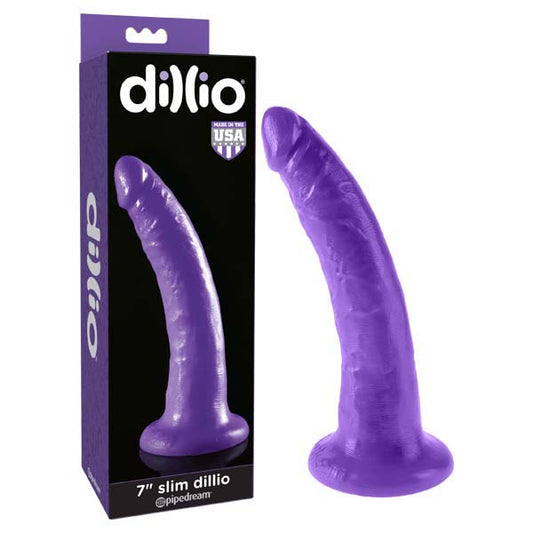 Dillio 7 Slim - Purple 17.8 cm Dong