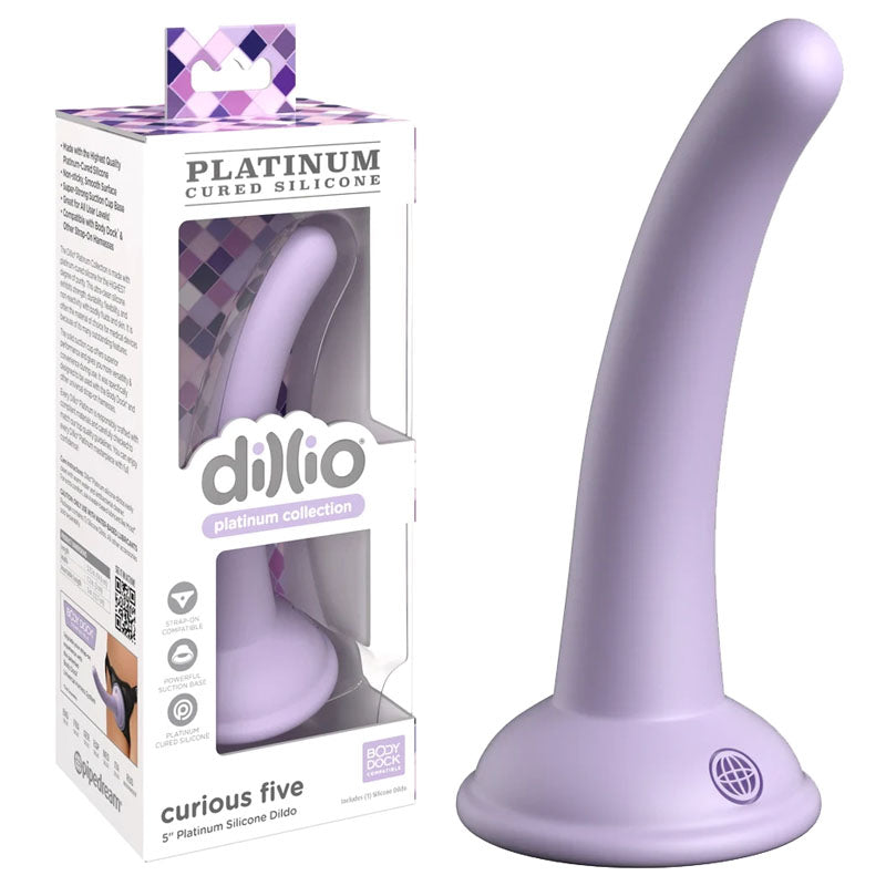 Dillio Platinum Curious Five - Purple - Purple 12.7 cm (5) Dong