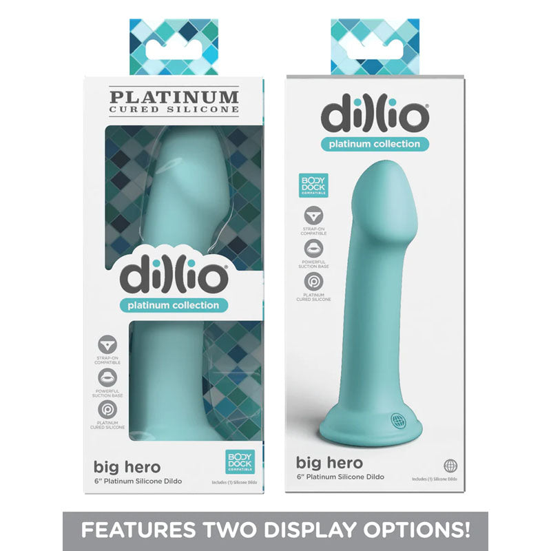 Dillio Platinum Big Hero - Teal - Teal 15.2 cm (6) Dong