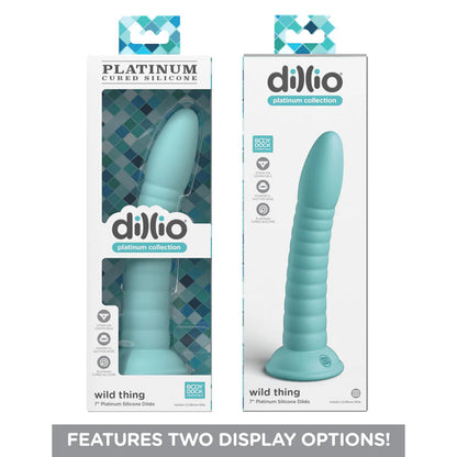 Dillio Platinum Wild Thing - Teal - Teal 17.8 cm (7) Dong