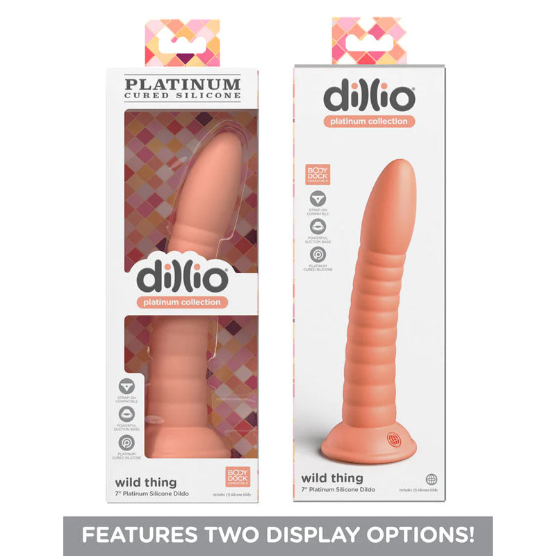 Dillio Platinum Wild Thing - Peach - Peach 17.8 cm (7) Dong