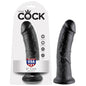 King Cock 8 Cock - Black 20.3 cm (8) Dong