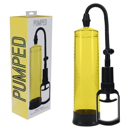 PUMPED Basic Pump 2 - Yellow - Yellow Penis Pump