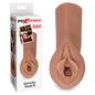 Pipedream Extreme Toyz Sorority Snatch - Brown - Brown Vagina Stroker