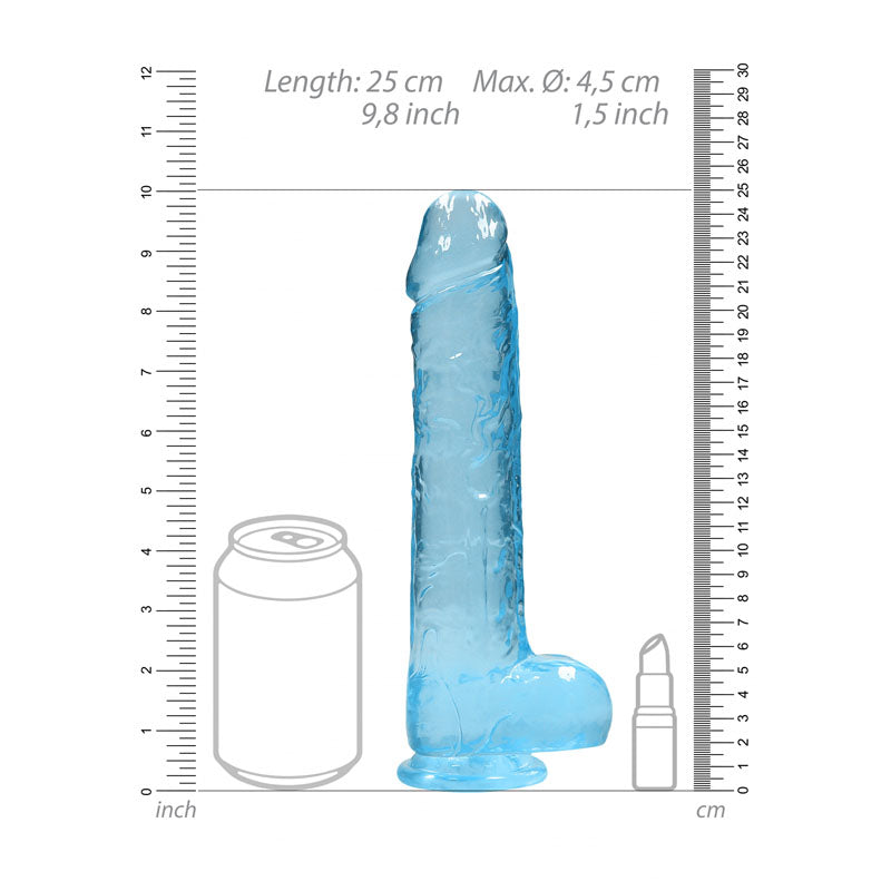 REALROCK Realistic Dildo With Balls 9IN -