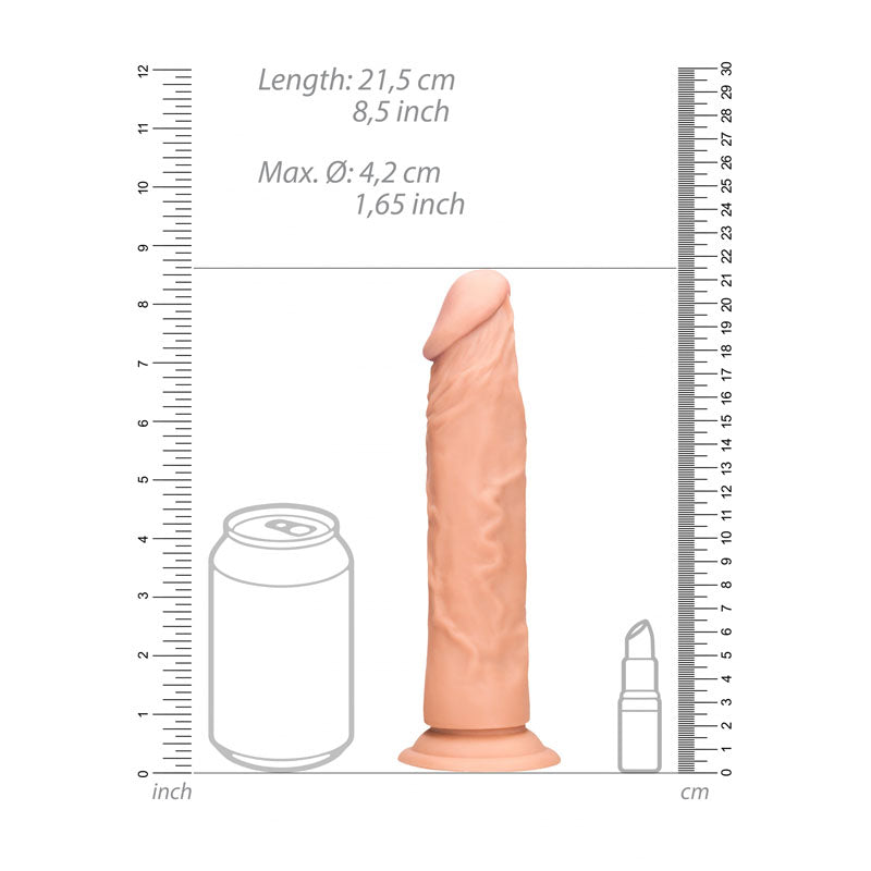 REALROCK 8 Realistic Dildo - Flesh 20.3 cm Dong