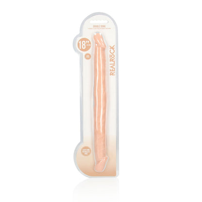 REALROCK 18 Double Dildo - Flesh 46 cm Double Dong