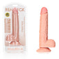 REALROCK Straight Realistic Dildo with Balls - 20.5 cm - Flesh 20.5 cm (8) Dong