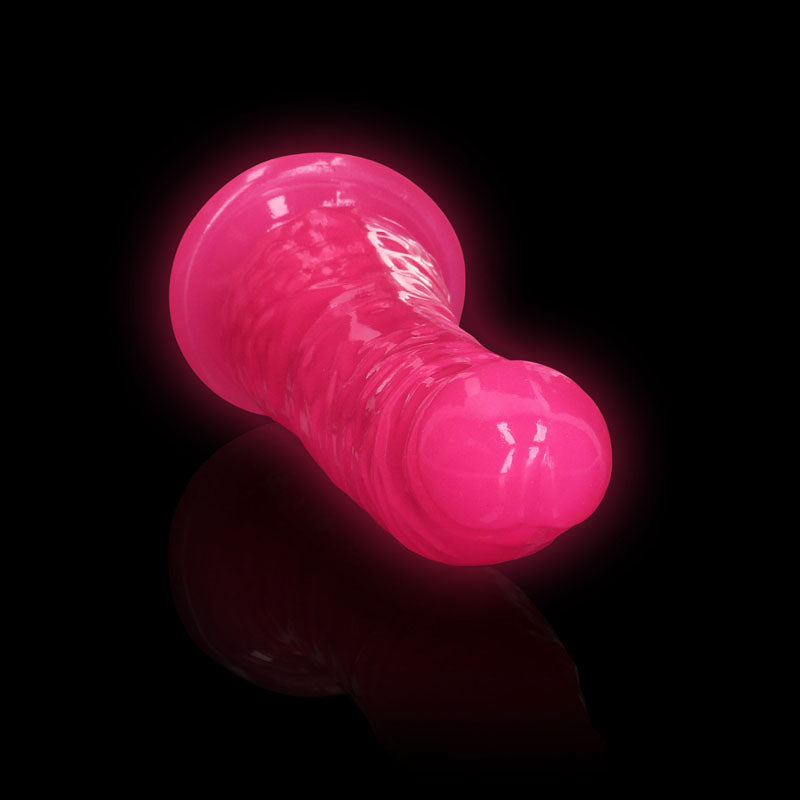 REALROCK 15.5 cm Slim Glow in the Dark Neon - Pink - Glow in Dark Pink 15.5 cm (6) Dong