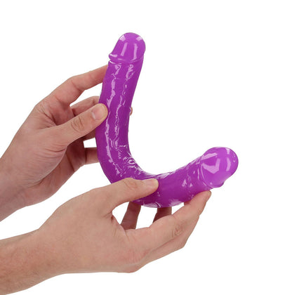 REALROCK 30 cm Double Dong Glow - Purple - Purple 30 cm (12) Double Dong