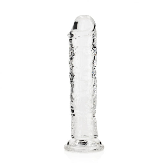 REALROCK 18 cm Straight Dildo - Clear - Clear 18 cm (7) Dong