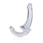 REALROCK 20 cm Strapless Strap-On - Clear - Clear Strapless Strap-On