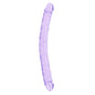 REALROCK 45 cm Double Dong - Purple - Purple 45 cm (18) Double Dong