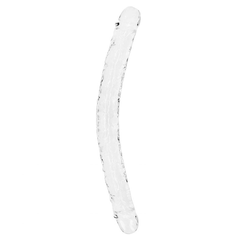 REALROCK 45 cm Double Dong - Clear - Clear 45 cm (18) Double Dong