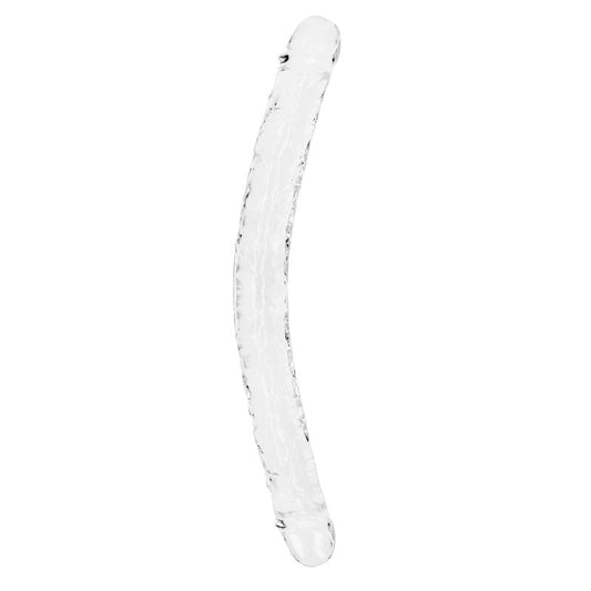 REALROCK 45 cm Double Dong - Clear - Clear 45 cm (18) Double Dong