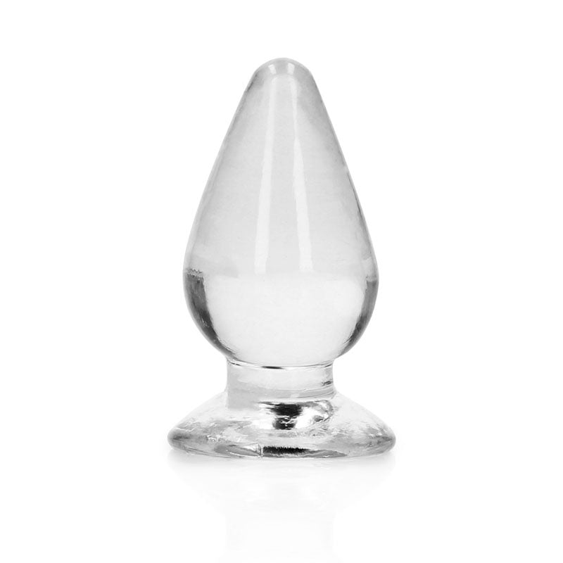 REALROCK 11.5 cm Anal Plug - Clear - Clear 11.5 cm (4.5) Butt Plug