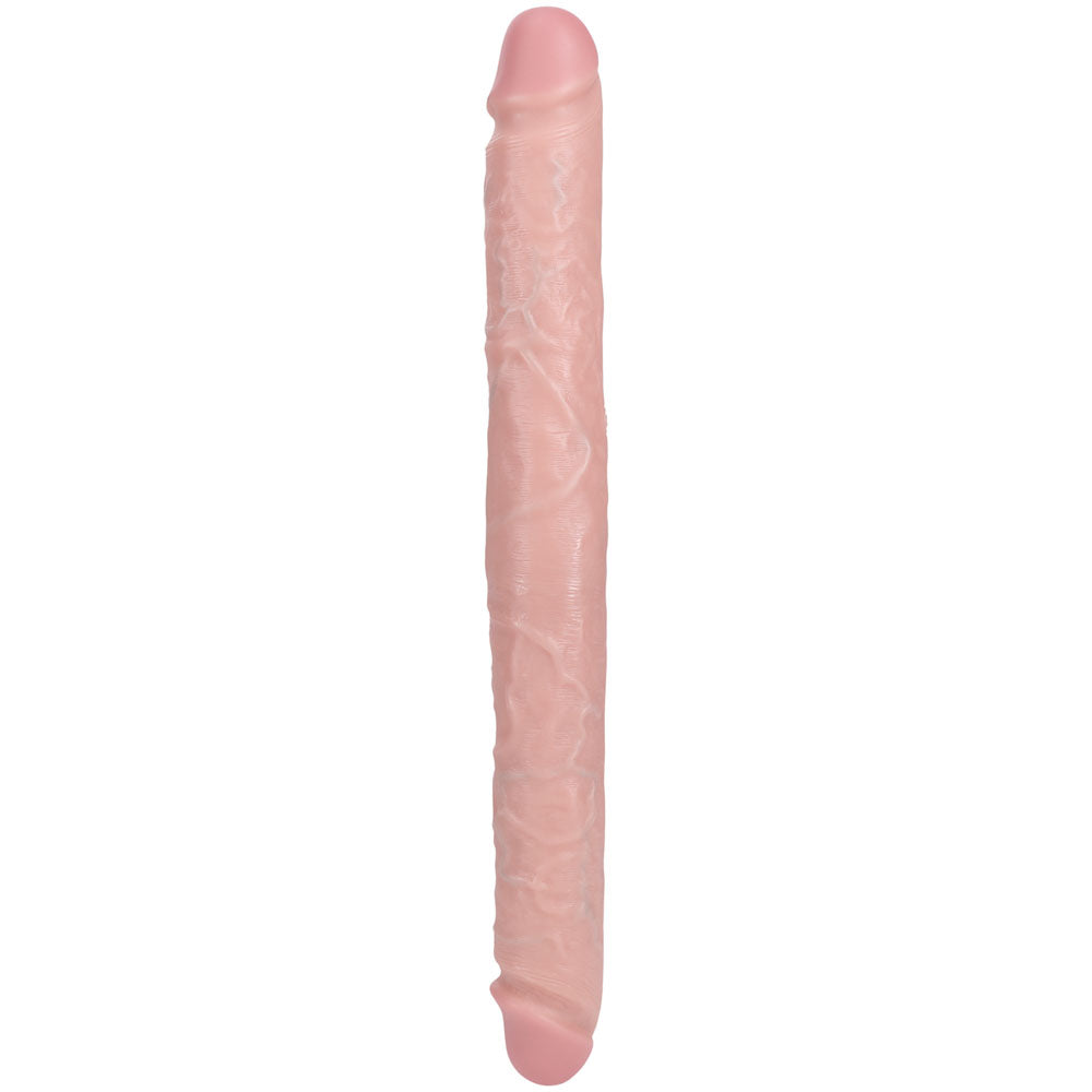 REALROCK 40cm Thick Double Dildo - Flesh - Flesh 40 cm (16) Thick Double Dong