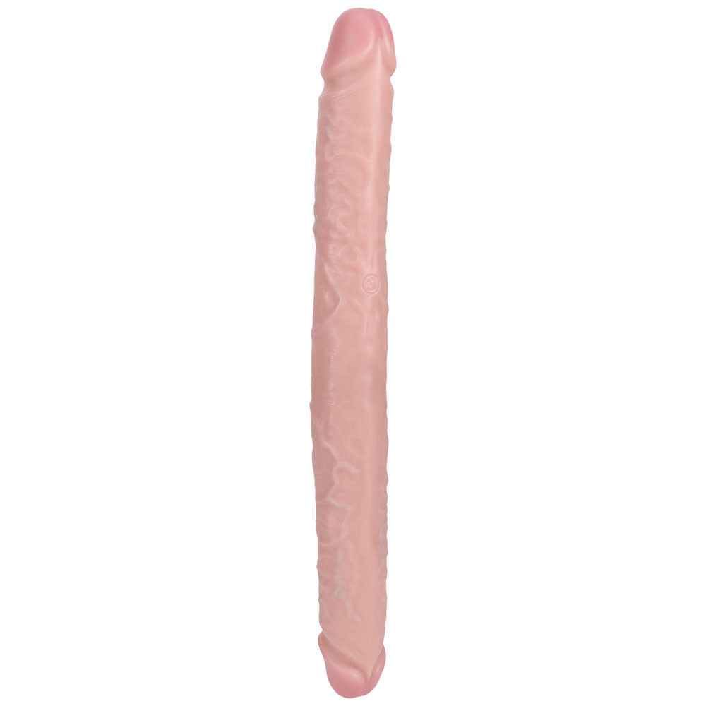 REALROCK 40cm Thick Double Dildo - Flesh - Flesh 40 cm (16) Thick Double Dong