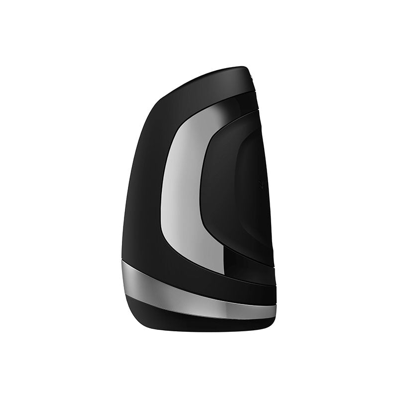 Satisfyer Men Heat Vibration - Black USB Rechargeable Masturbator