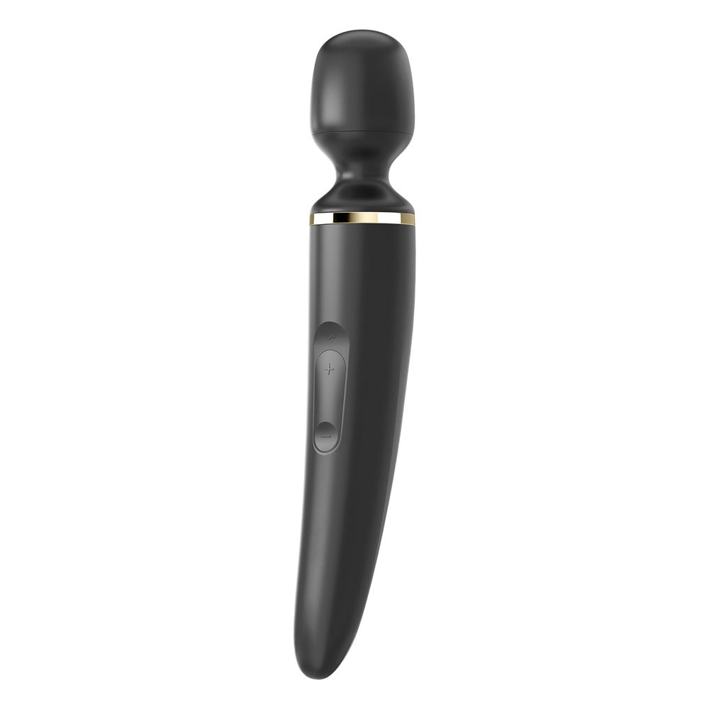 Satisfyer Wand-er Woman - Black USB Rechargeable Massager Wand