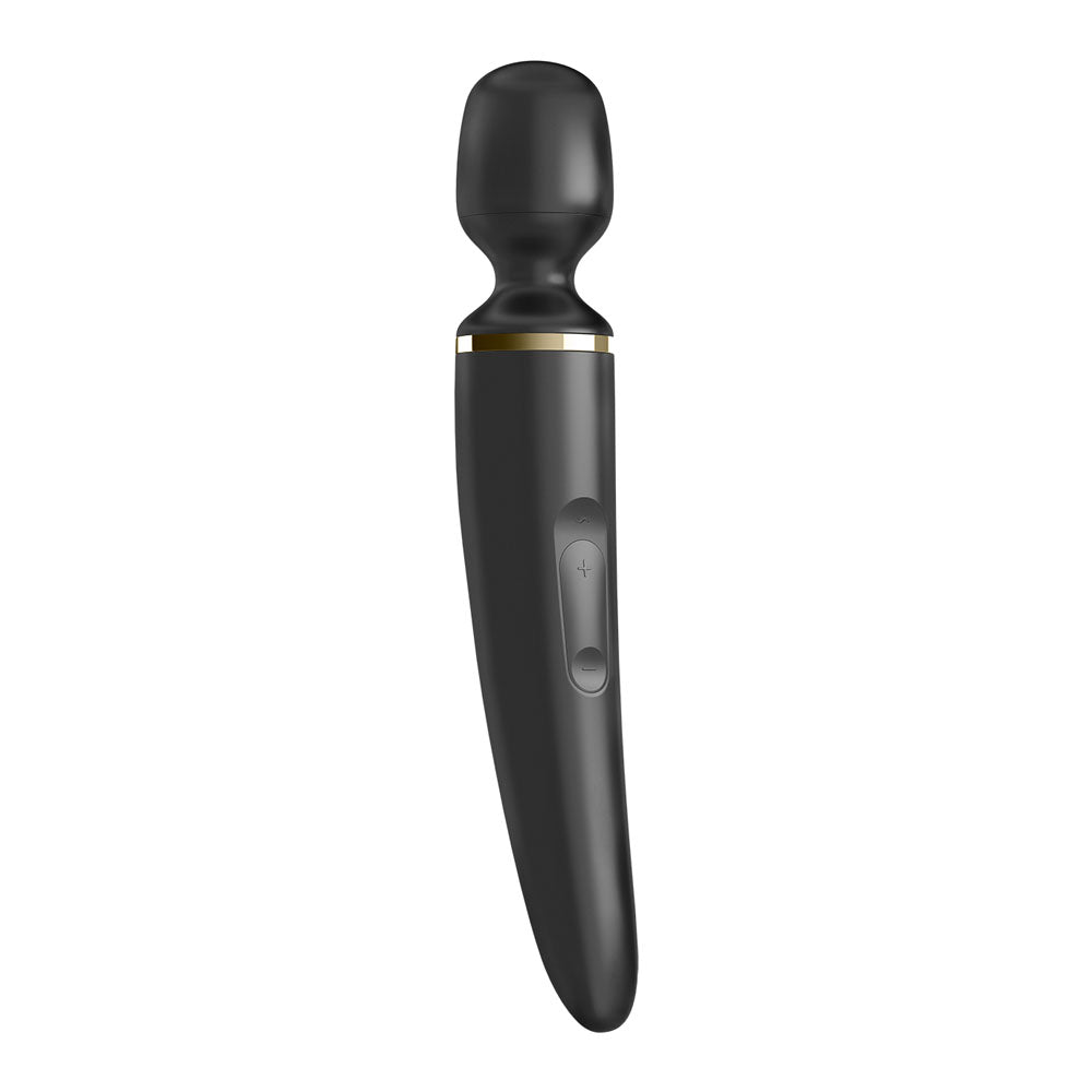 Satisfyer Wand-er Woman - Black USB Rechargeable Massager Wand