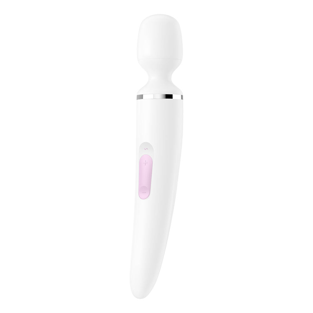 Satisfyer Wand-er Woman - White USB Rechargeable Massager Wand