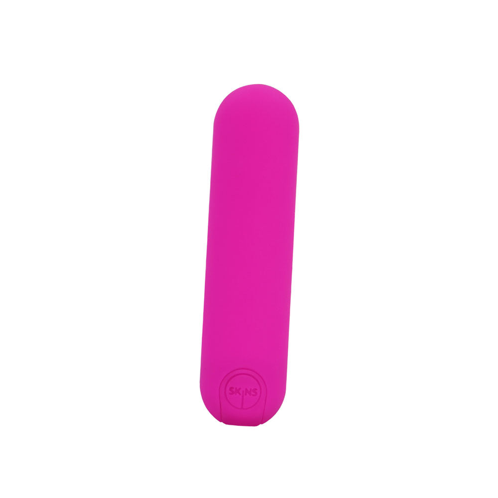 Skins Super Excite Rechargeable Pink Bullet - Pink USB Rechargeable Bullet