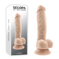 Selopa 6 DILDO - Light - Flesh 19 cm Dong