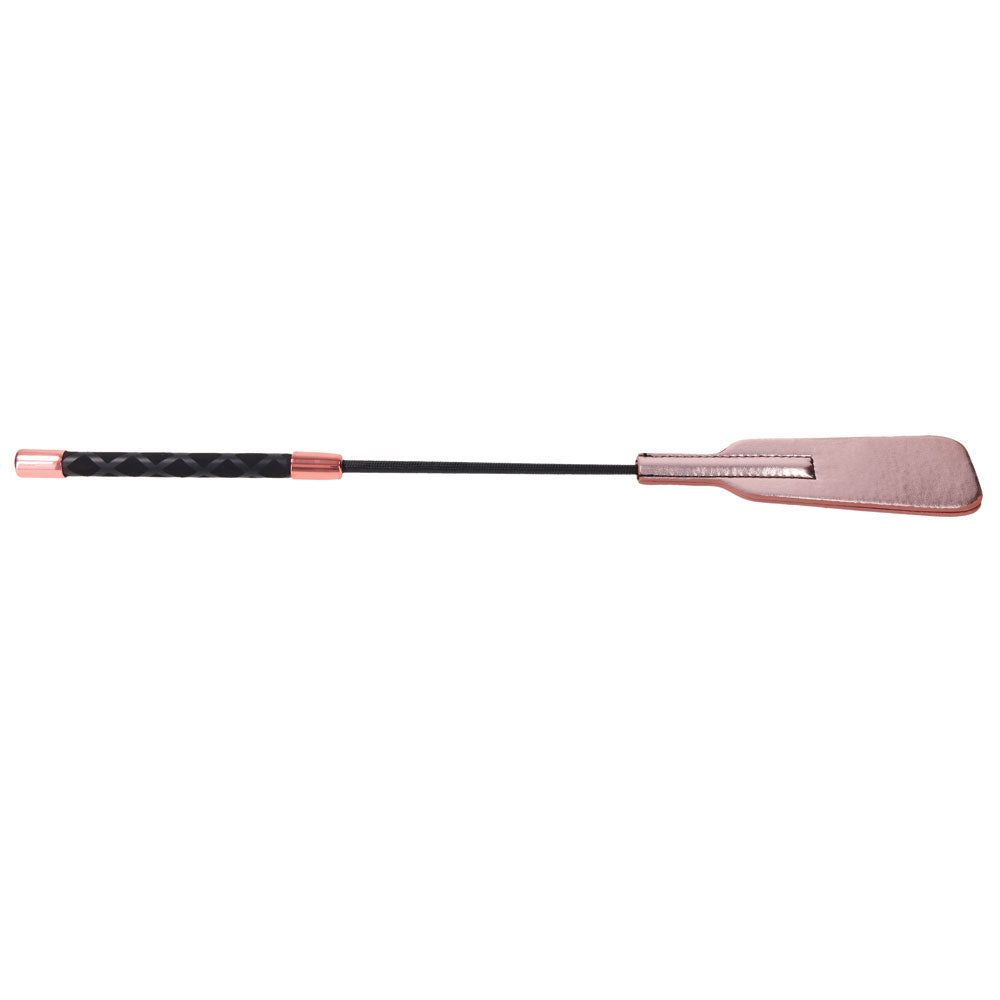 Sex & Mischief Brat Crop - Rose Gold 47 cm Crop Whip