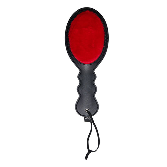 Sex & Mischief Amor Paddle - Red/Black Spanking Paddle