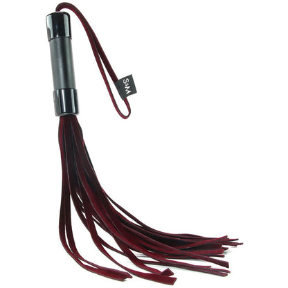 Sex & Mischief Enchanted Flogger - Red/Black Flogger Whip