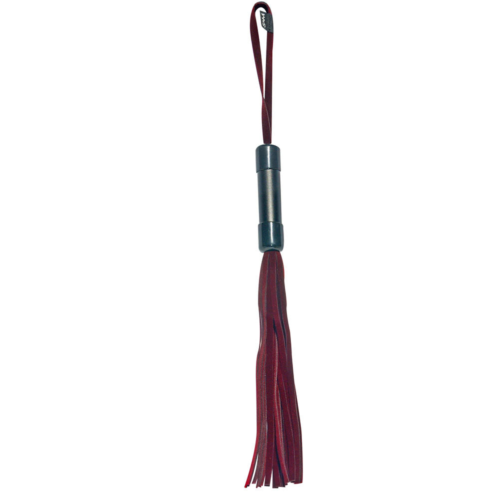 Sex & Mischief Enchanted Flogger - Red/Black Flogger Whip