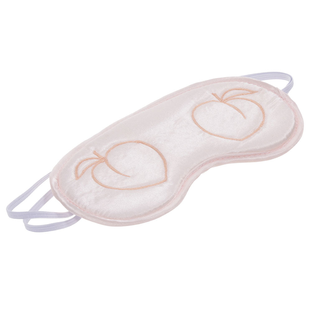 Sex & Mischief Peaches n CreaMe Blindfold - Peach Eyemask