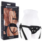 SPORTSHEETS Breathable Strap On - Black Adjustable Strap-On Harness (No Probe Included)