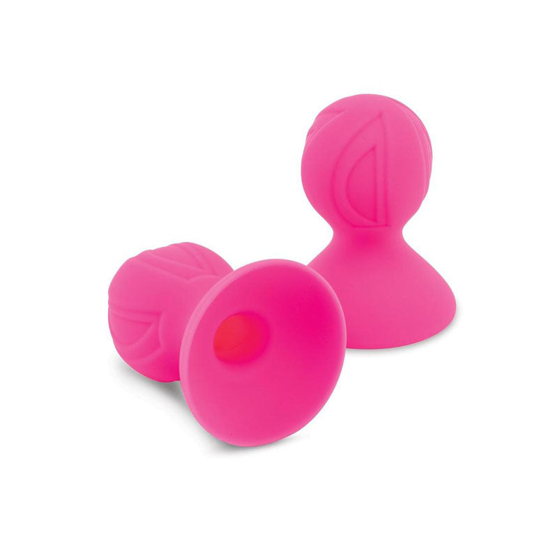 Size Up Silicone Nipple Suckers XL - Pink - Set of 2