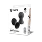 Size Up Silicone Nipple Suckers - Black - Set of 2