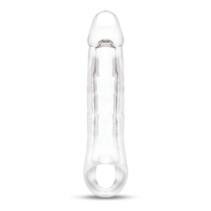 Size Up 2 Inch See-Thru Penis Extender with Ball Loop - Clear 5 cm (2) Penis Extension Sleeve