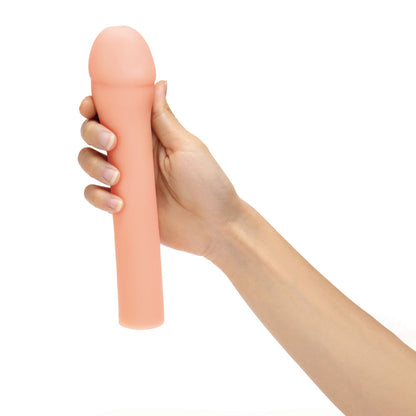 Size Up Realistic 3 Penis Extender - Flesh 7.6 cm (3) Penis Extension Sleeve