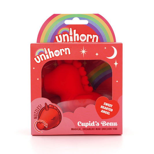 Unihorn - Cupids Beau - Red USB Rechargeable Heart Nosed Stimulator