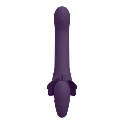 Vive SATU - Purple 23 cm USB Rechargeable Strapless Strap-On