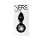 VERS Rechargeable Silicone Plug Vibe - Black 12.5 cm USB Rechargeable Vibrating Butt Plug