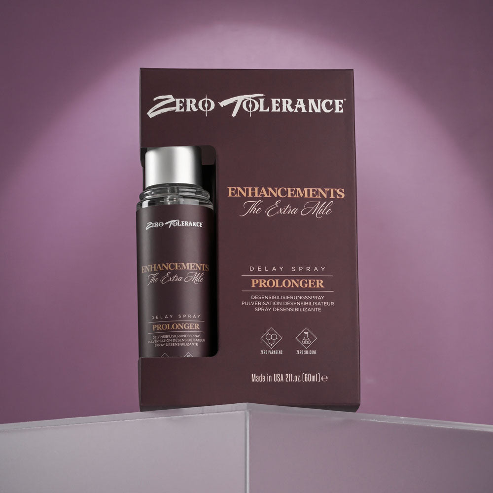 Zero Tolerance Enhancements - The Extra Mile - Delay Spray for Men - 60 ml Spray