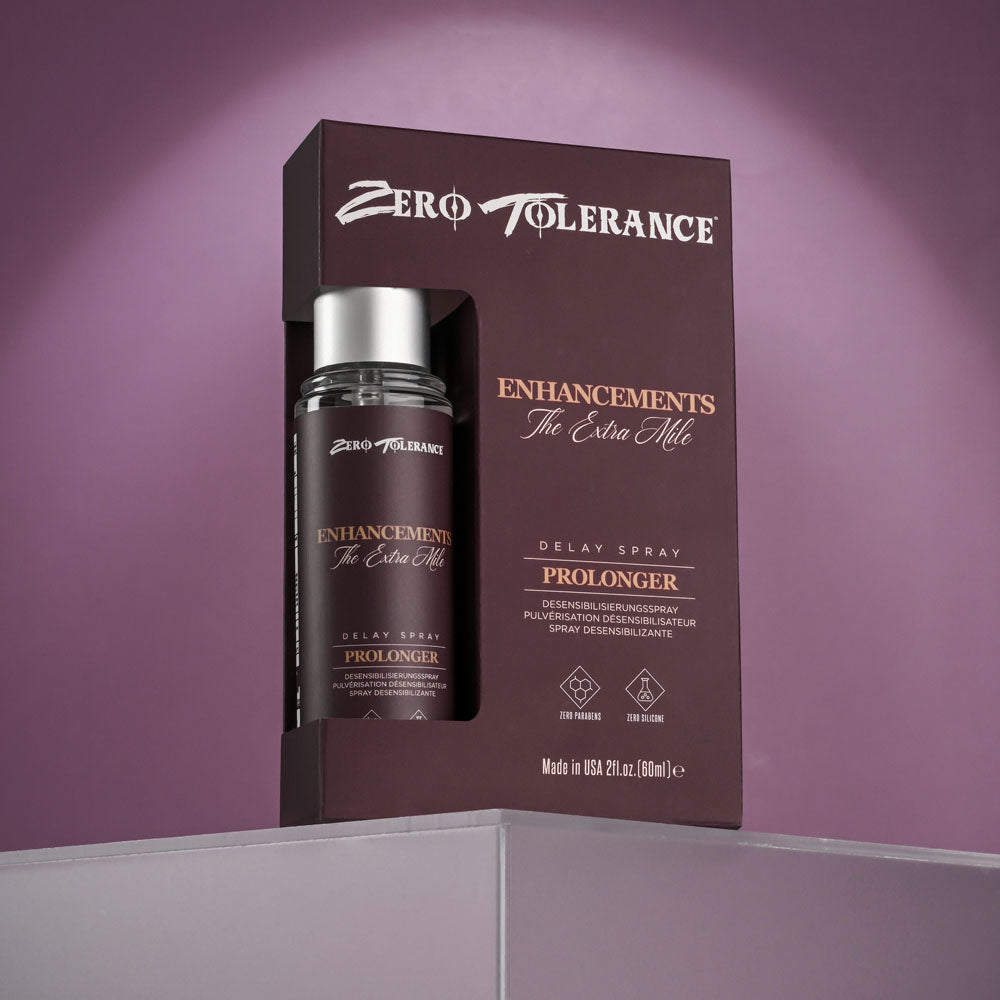 Zero Tolerance Enhancements - The Extra Mile - Delay Spray for Men - 60 ml Spray