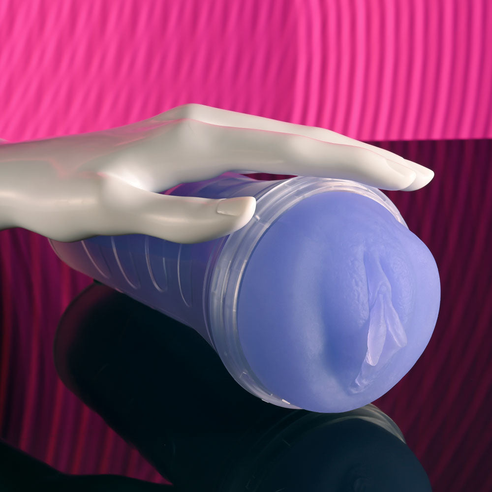 Zero Tolerance POP ON THE GLOW - Glow in Dark Purple Vagina Stroker