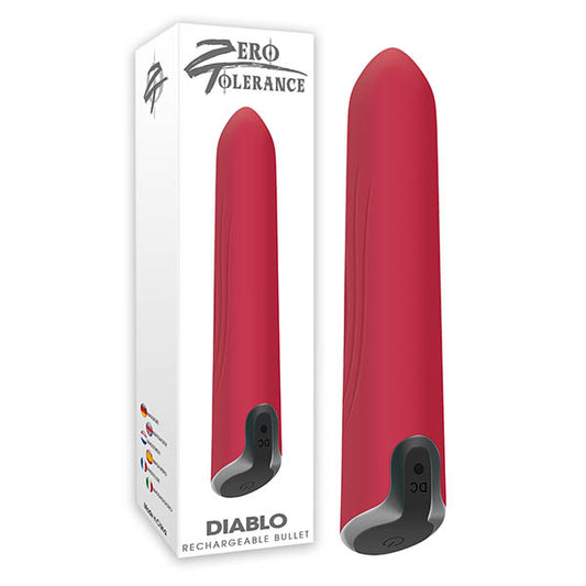 Zero Tolerance Diablo - Red 10 cm (4) USB Rechargeable Bullet