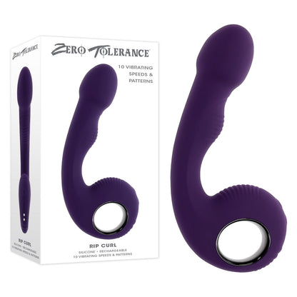 Zero Tolerance RIP CURL - Blue 16.7 cm USB Rechargeable Vibrator