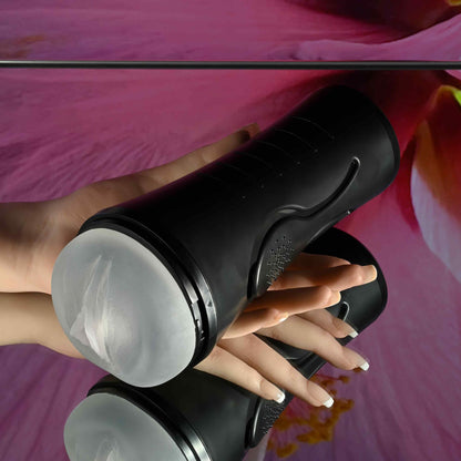 Zero Tolerance HOLD TIGHT - Clear USB Rechargeable Vibrating Vagina Stroker