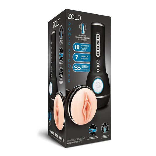 Zolo Power Stroker - Flesh USB Rechargeable Powered Masturbator